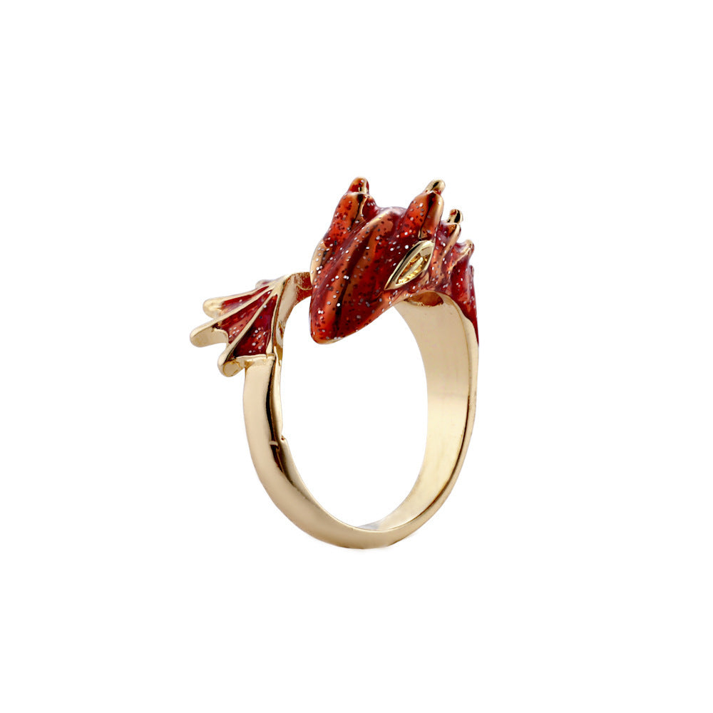 Oil-drip Alloy Open-ring Fashion Trend