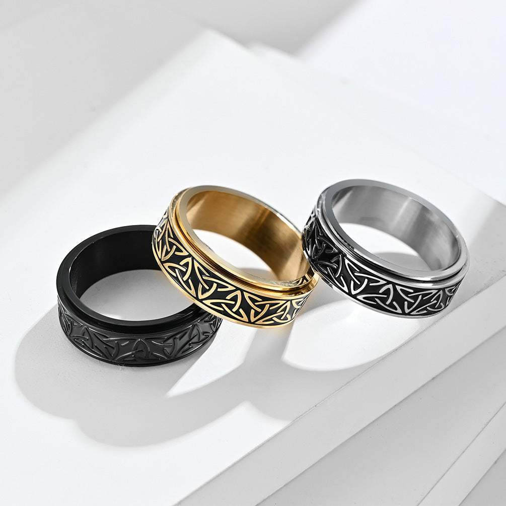 Stress-relief Finger Rings For Men And Women