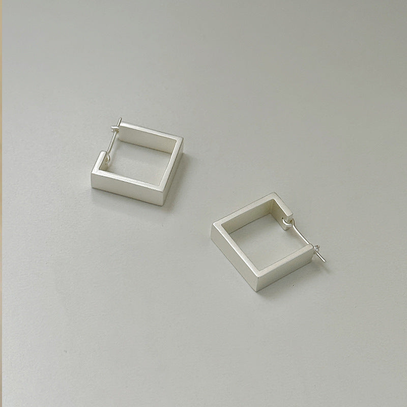 Minimalist Cool-Style New Arrival Geometric Square Ear Clips