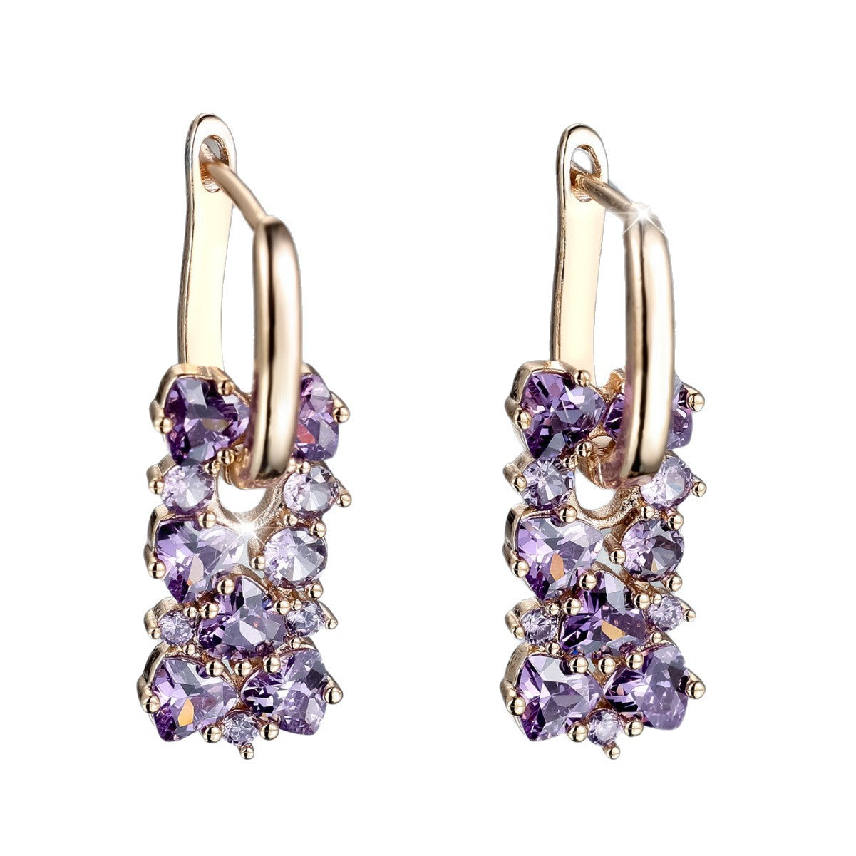 Geometric Light-luxury Exquisite Versatile Earrings For Women