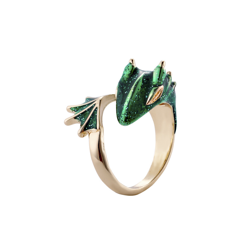 Oil-drip Alloy Open-ring Fashion Trend